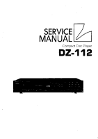 Luxman DZ-112-Service-Manual 